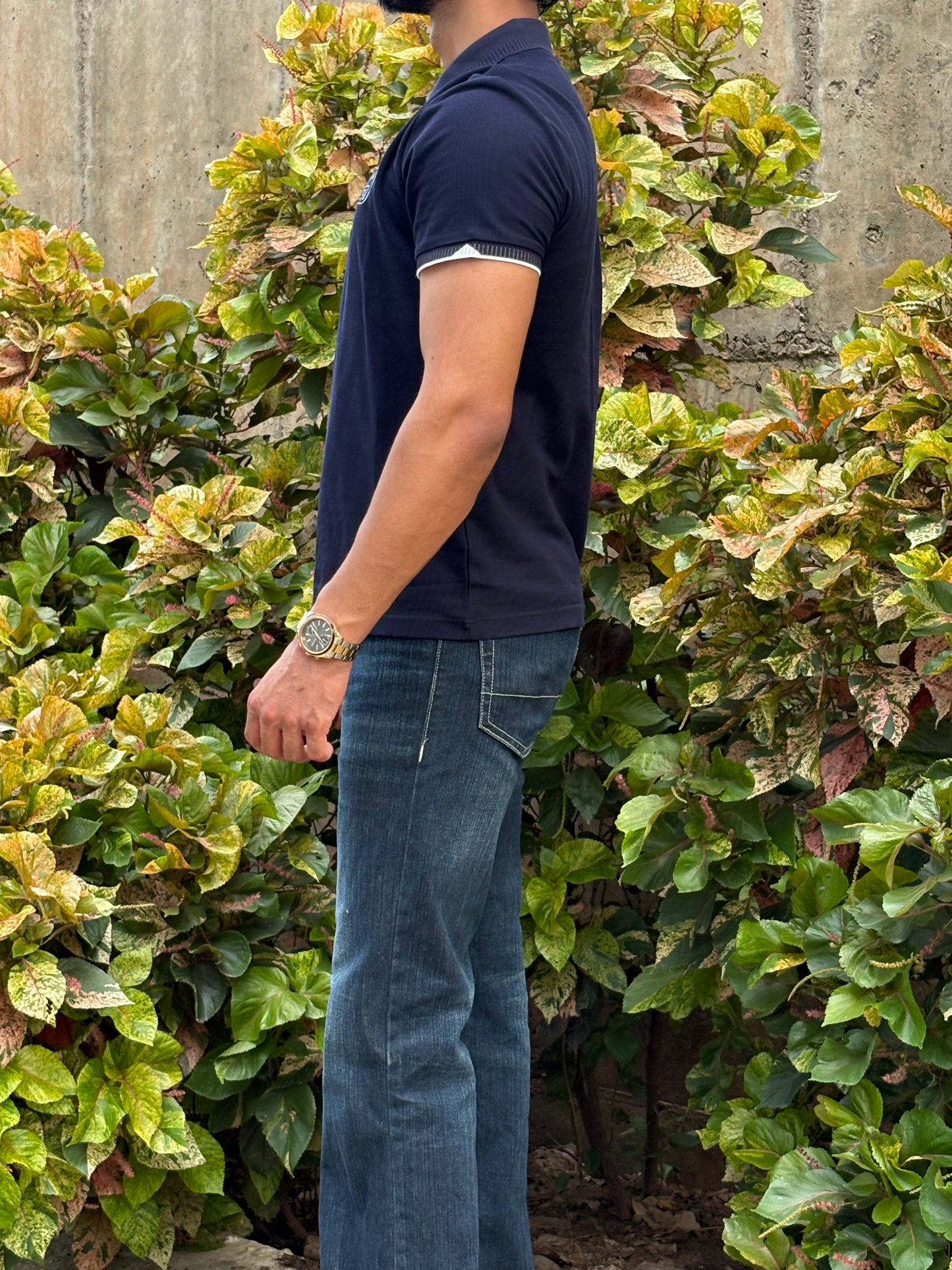 Navy Luxe Polo