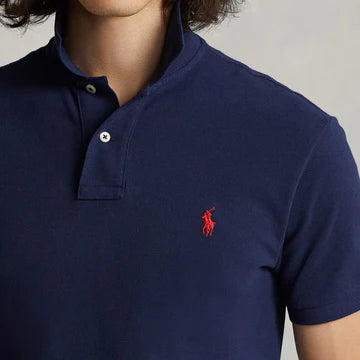 Navy Collar Tshirt