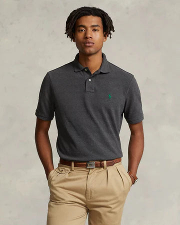 Charcoal Grey Collar Tshirt