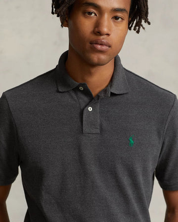 Charcoal Grey Collar Tshirt